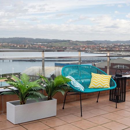 Apartamento Atico Lujo Costa Vasca Bilbao terraza mar yacuzzi Santurtzi Exterior foto