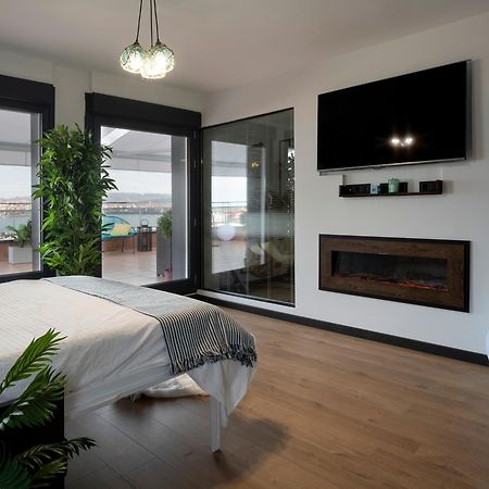 Apartamento Atico Lujo Costa Vasca Bilbao terraza mar yacuzzi Santurtzi Exterior foto