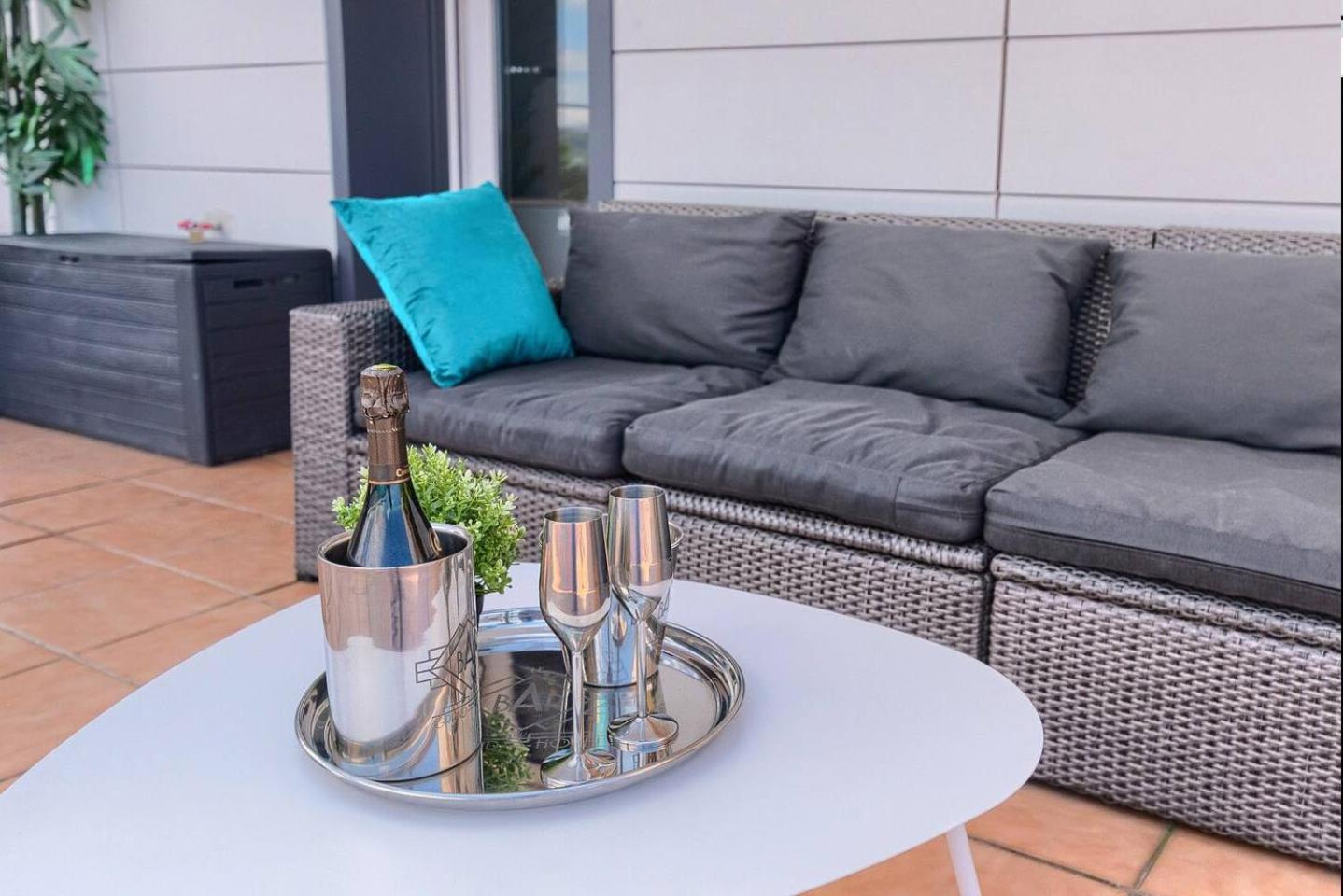 Apartamento Atico Lujo Costa Vasca Bilbao terraza mar yacuzzi Santurtzi Exterior foto