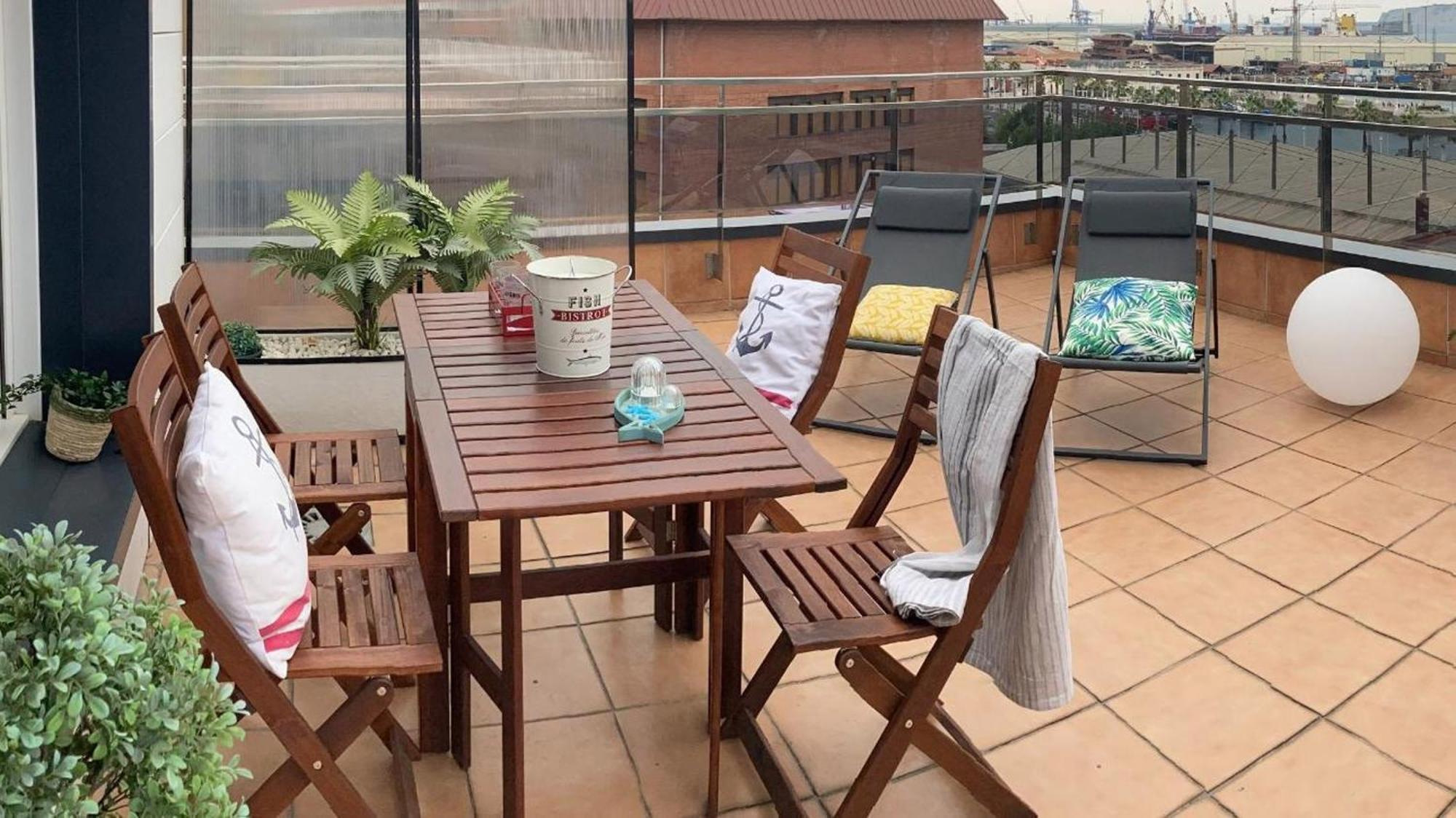 Apartamento Atico Lujo Costa Vasca Bilbao terraza mar yacuzzi Santurtzi Exterior foto