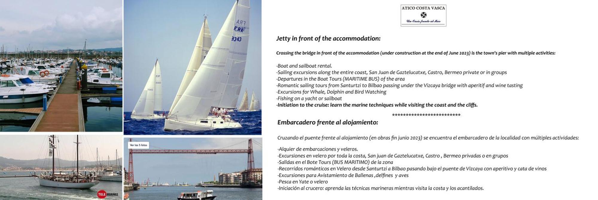 Apartamento Atico Lujo Costa Vasca Bilbao terraza mar yacuzzi Santurtzi Exterior foto