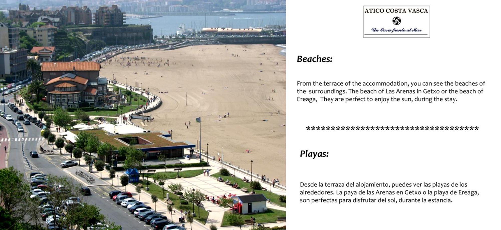 Apartamento Atico Lujo Costa Vasca Bilbao terraza mar yacuzzi Santurtzi Exterior foto
