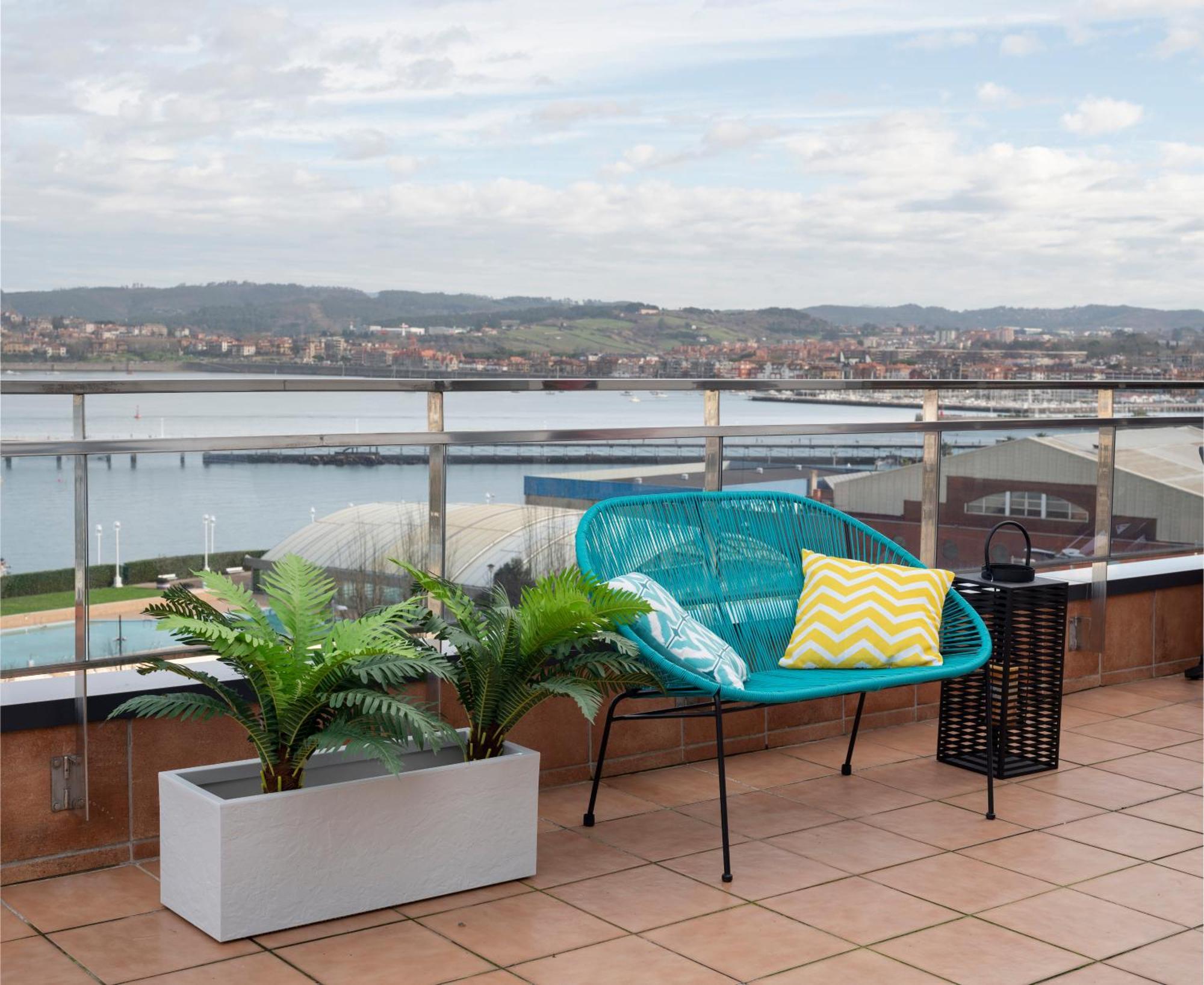 Apartamento Atico Lujo Costa Vasca Bilbao terraza mar yacuzzi Santurtzi Exterior foto