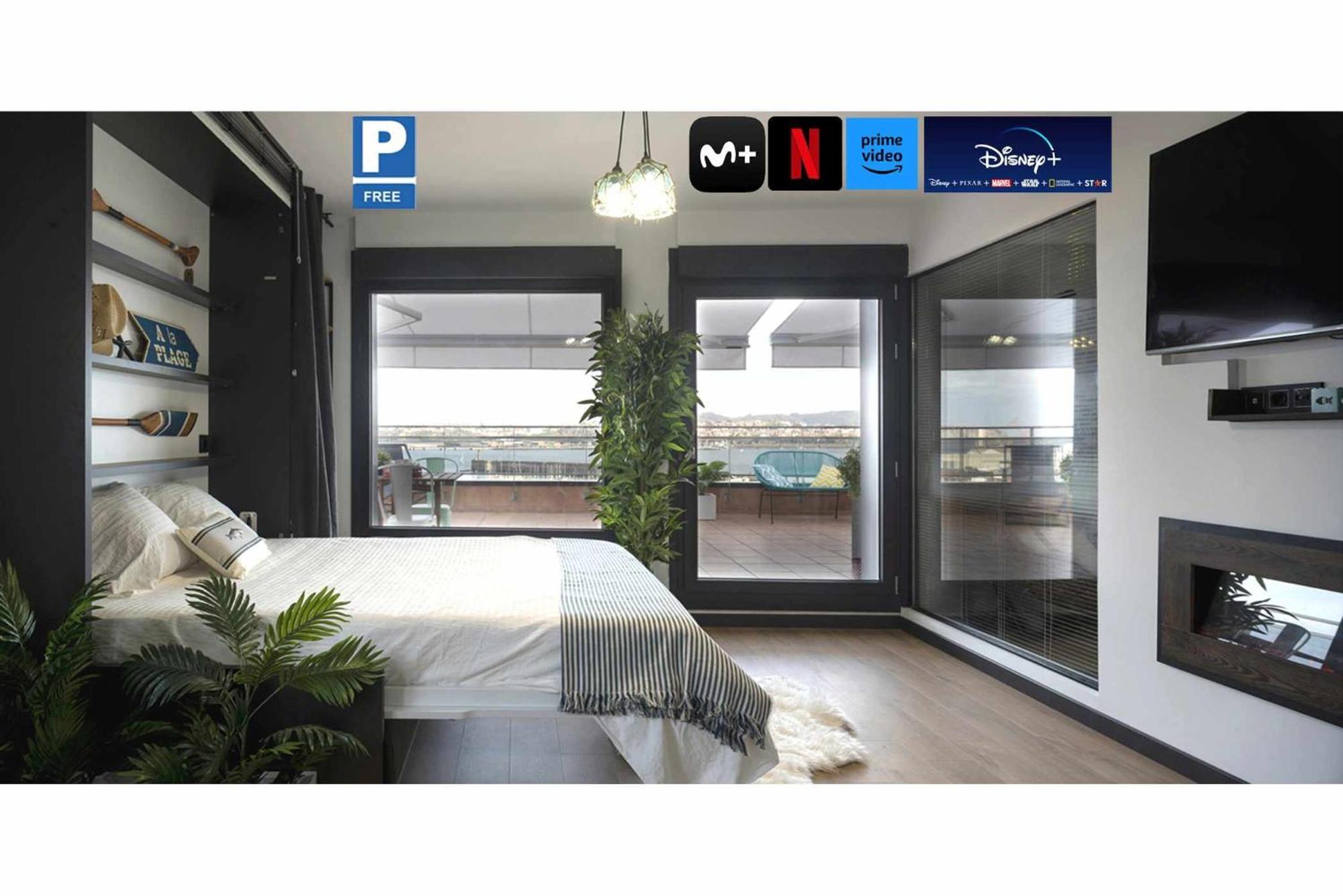 Apartamento Atico Lujo Costa Vasca Bilbao terraza mar yacuzzi Santurtzi Exterior foto